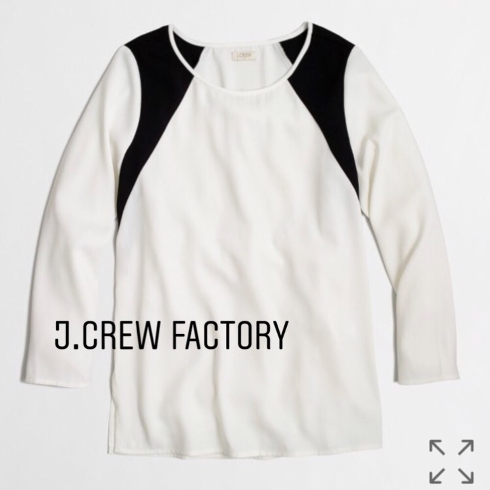 J.Crew Factory • Graphic Blouse